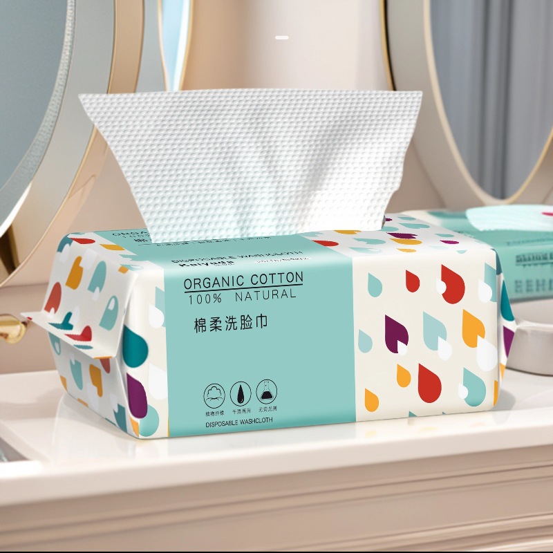 Home Textiles Face Towel - Toalla Facial Desechable de Algodón, Gruesa