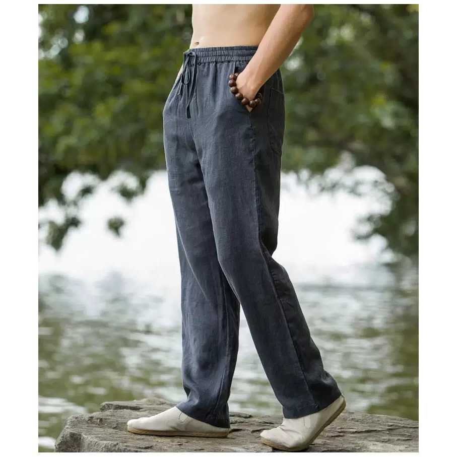 Home Textiles Store - Pantalones Ligeros y Transpirables de Verano,