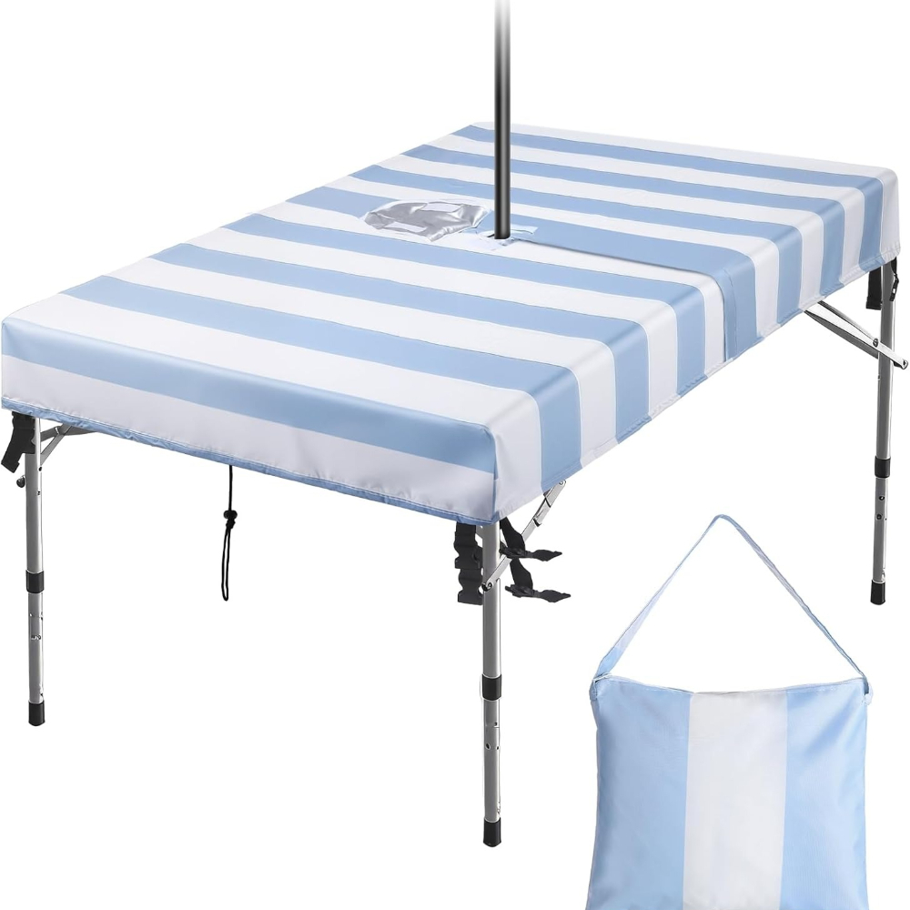 Home Textiles News - Mantel para Exteriores con Orificio para