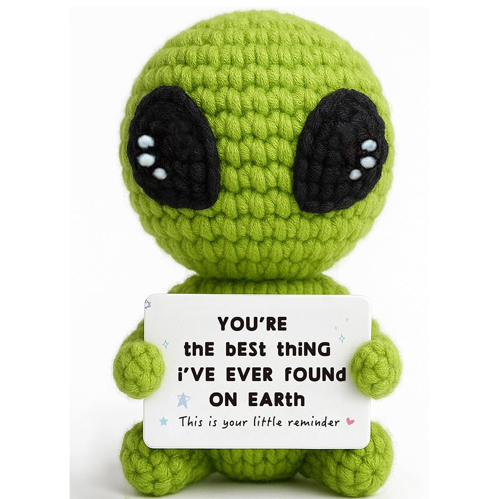 Muñeca de ganchillo Positiva P - Home Textiles Today reseña y precio