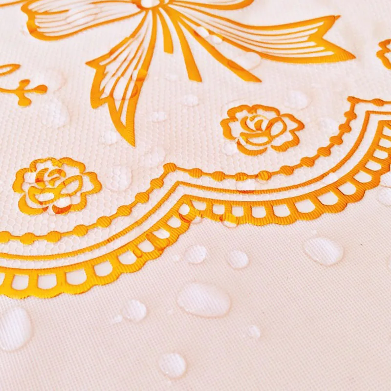 Mantel Ovalado de PVC Impermea - Home Textiles News reseña y precio