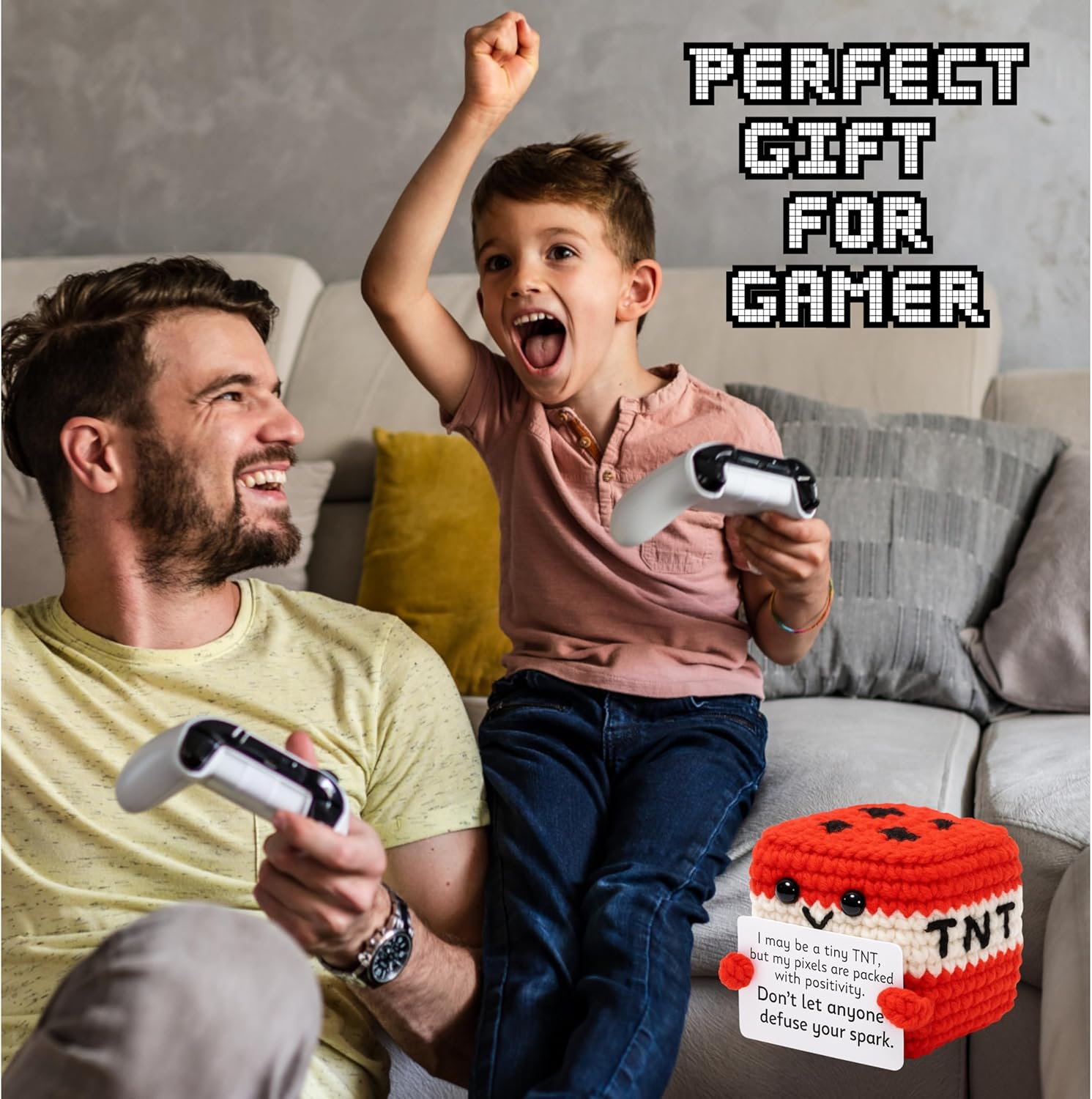 Soporte emocional de ganchillo - Home Textiles Today reseña y precio
