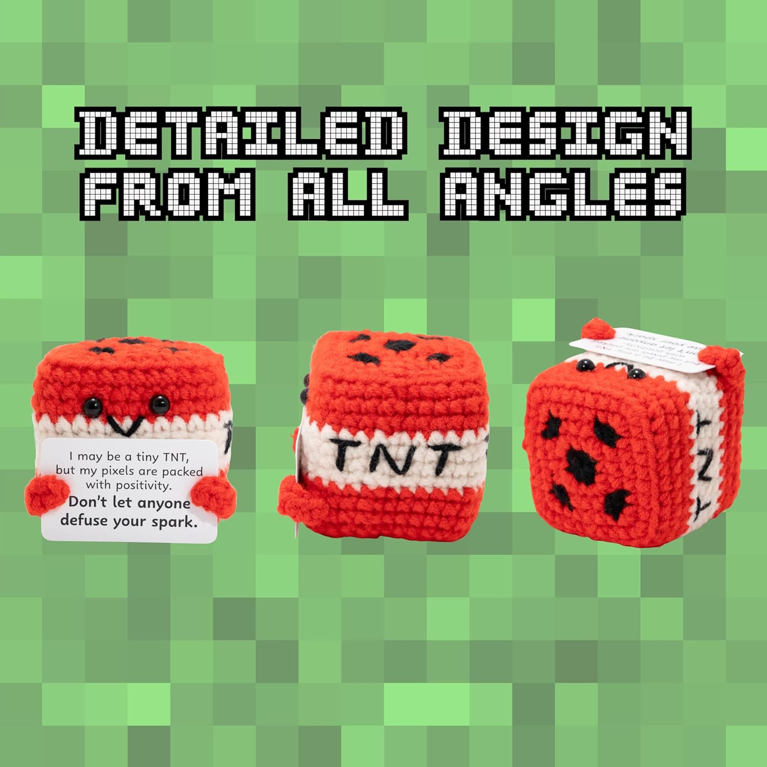 Soporte emocional de ganchillo - Home Textiles Today reseña y precio
