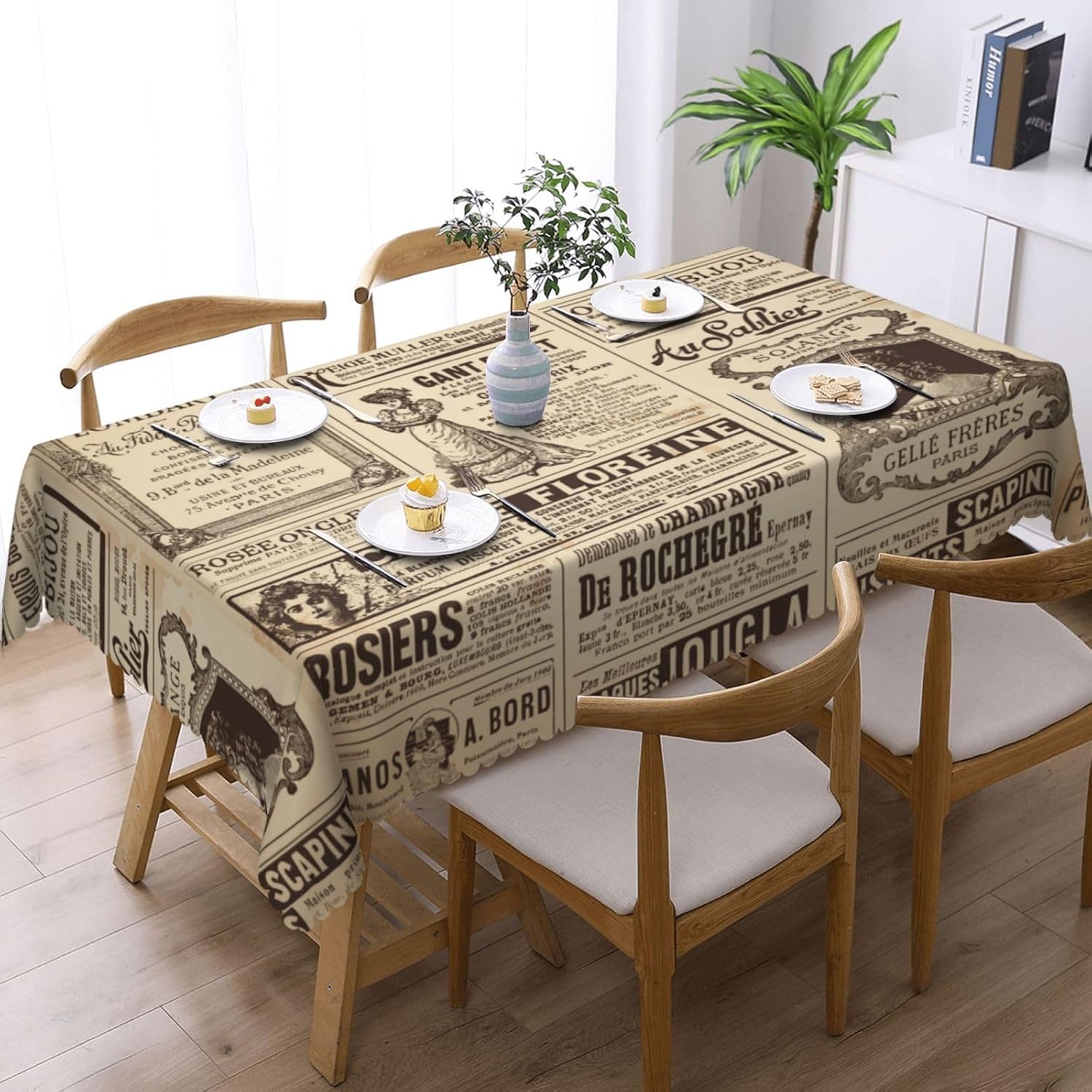 Mantel Vintage con Diseño de P - Home Textiles News reseña y precio