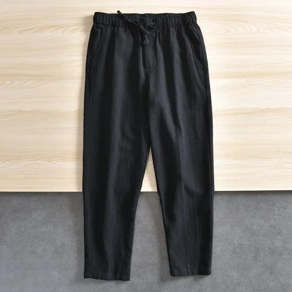 Pantalones de Lino y Algodón p - Home Textiles Store reseña y precio