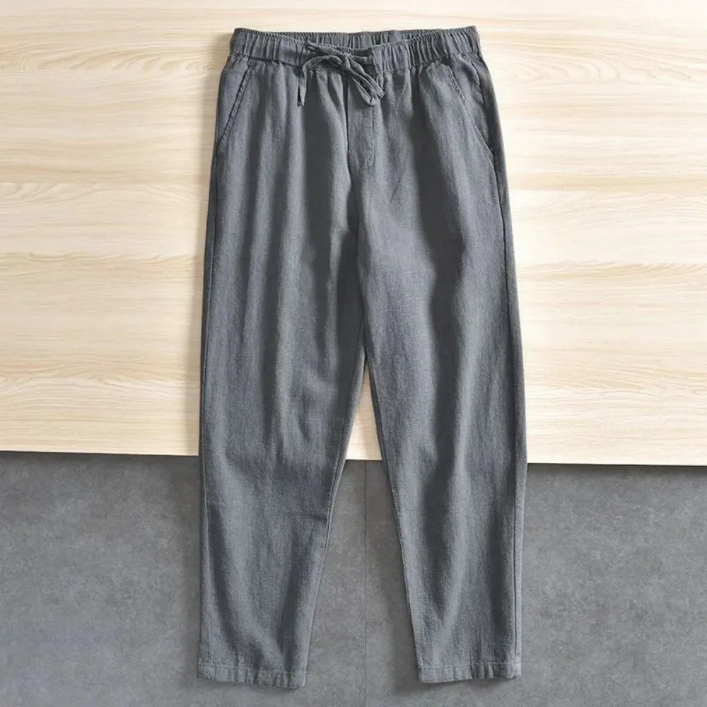 Pantalones de Lino y Algodón p - Home Textiles Store reseña y precio