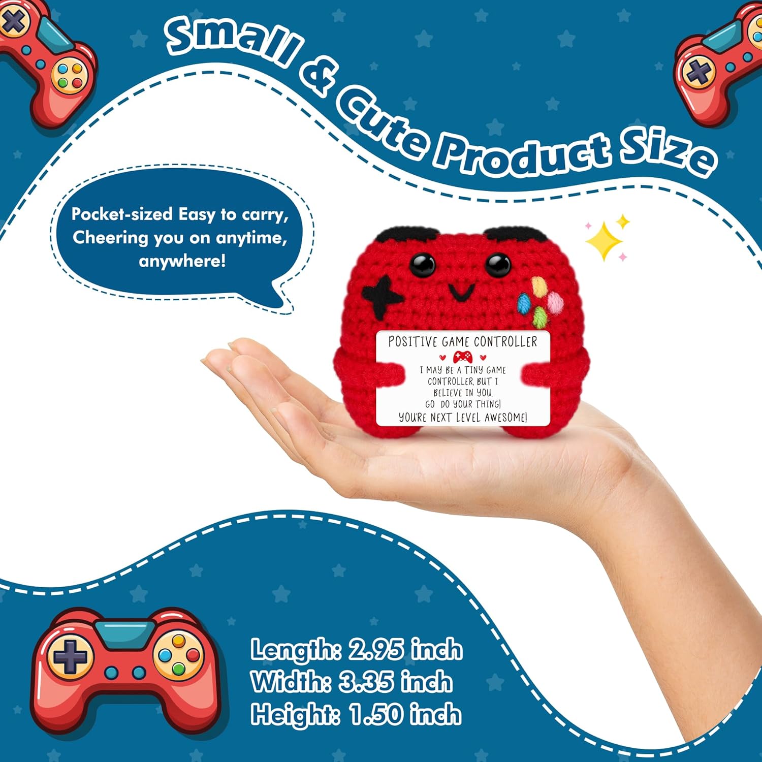 Muñeca con controlador de jueg - Home Textiles Today reseña y precio