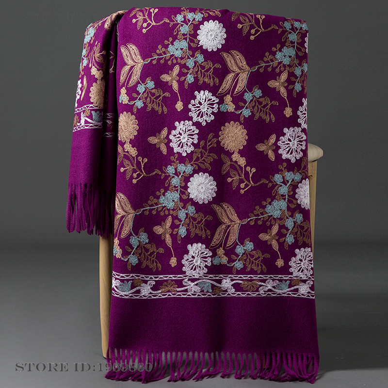 Bufanda de cachemira para muje - Home Textiles Blanket reseña y precio