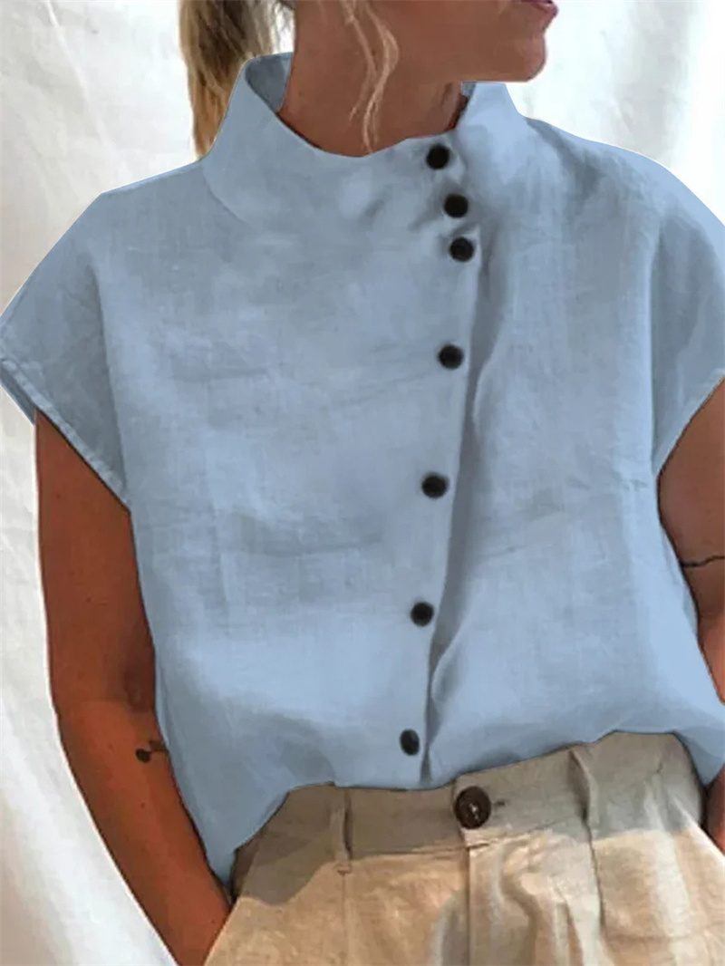 Elegante Camisa de Algodón y L - Home Textiles Store reseña y precio