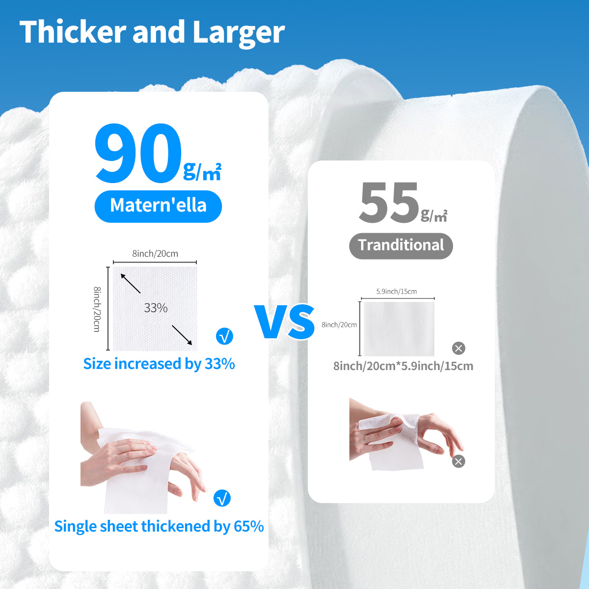 Toalla facial desechable Mater - Home Textiles Face Towel reseña y precio