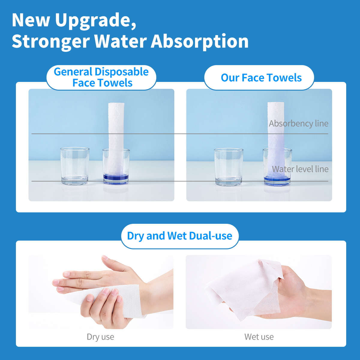 Toalla facial desechable Mater - Home Textiles Face Towel reseña y precio