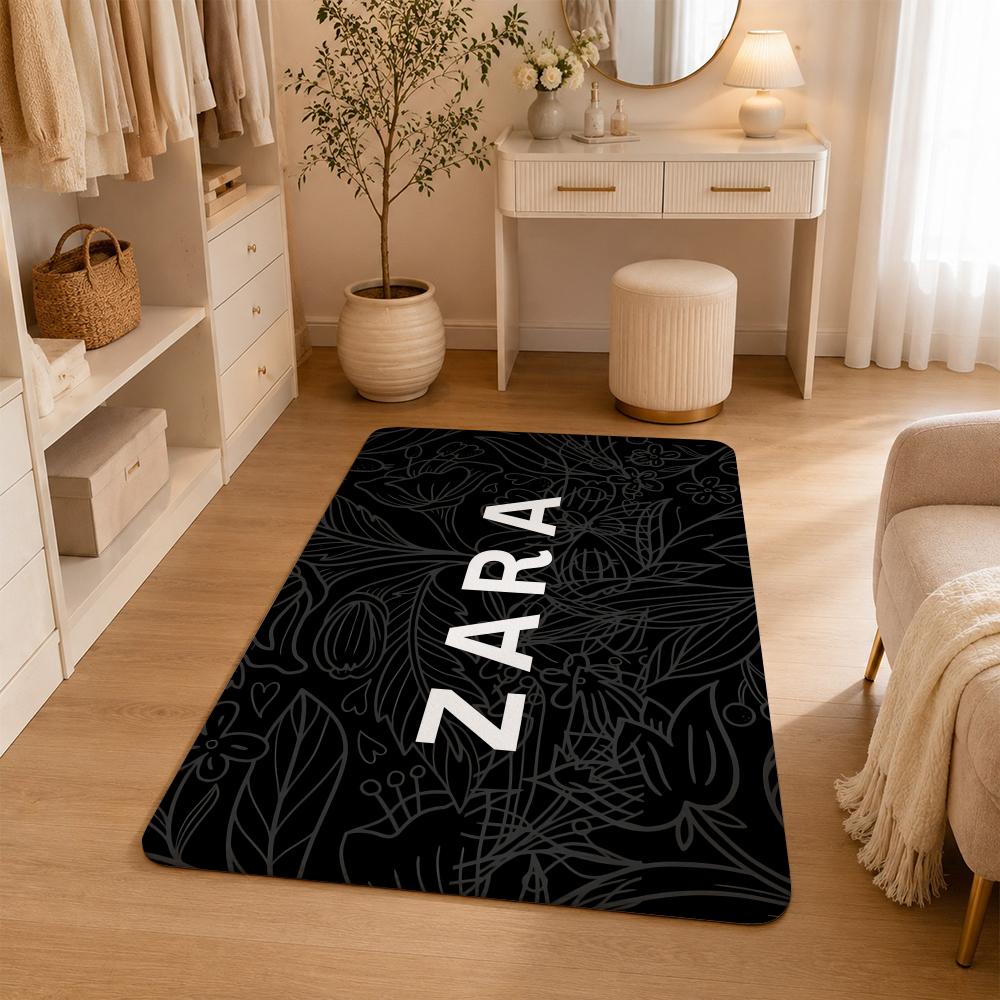Alfombra decorativa absorbente - Zara Home Textiles reseña y precio