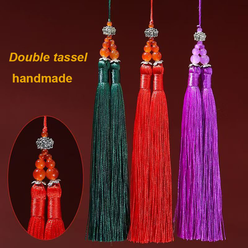 1/2 Piezas 15cm Borla Doble de - Home Textiles Suppliers In Usa reseña y precio