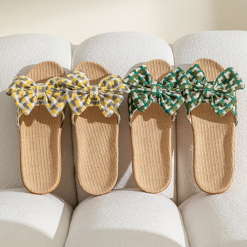 Nuevas pantuflas de tela de li - Home Textiles Store reseña y precio