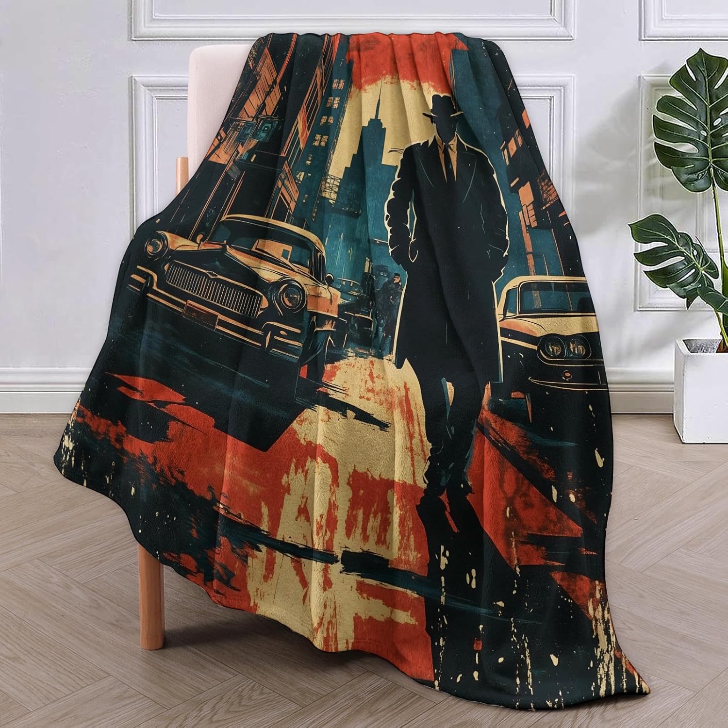 Manta de Detective Noir, regal - Home Textiles Blanket reseña y precio