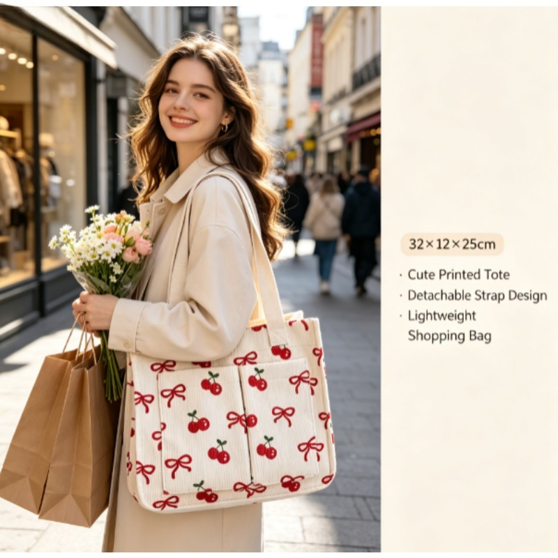 Bolsa Ecológica de Pana a la M - Home Textiles Store reseña y precio