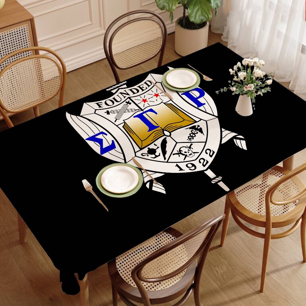 Mantel con el logotipo de Sigm - Home Textiles News reseña y precio