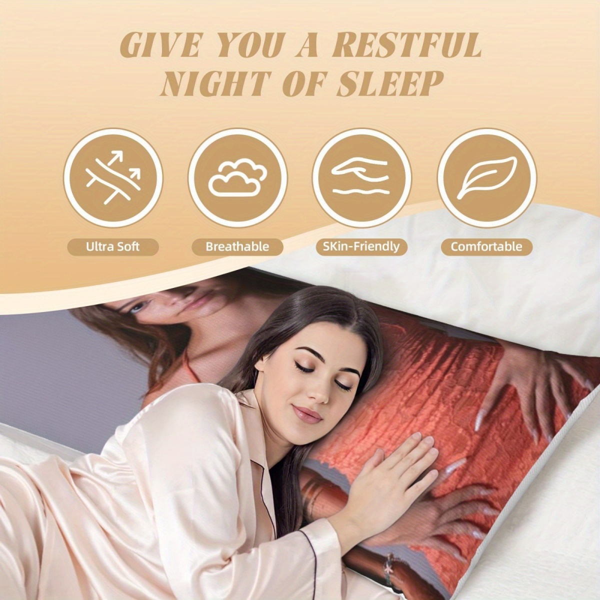 1 funda de almohada personaliz - Home Textiles Today reseña y precio