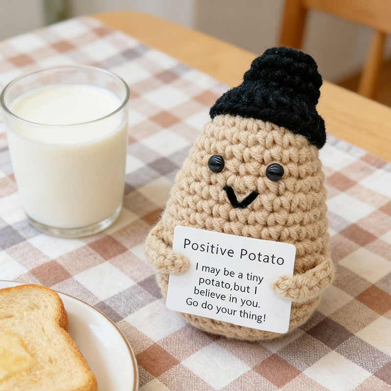 Muñeco de patata de ganchillo  - Home Textiles Today reseña y precio