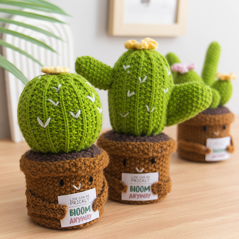 Cactus y Girasol de Ganchillo  - Home Textiles Today reseña y precio